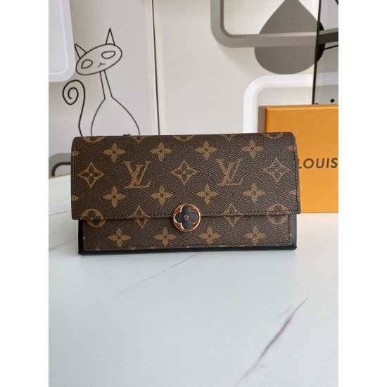 LV Bags High Quality Flip Wallet
