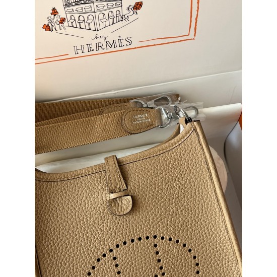 Hermes Bags Top Quality Evelyne 17cm

