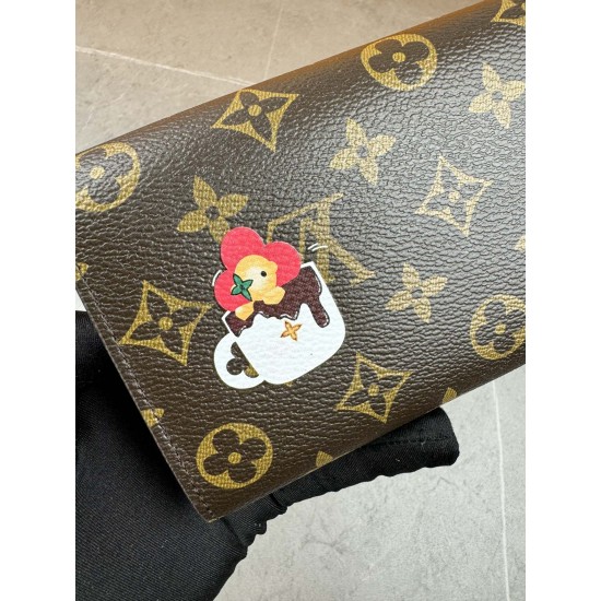 LV Bags High Quality Flip Wallet
