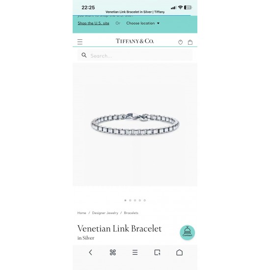 Tiffany Jewelry Bracelet