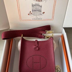 Hermes Bags Top Quality Evelyne 17cm
