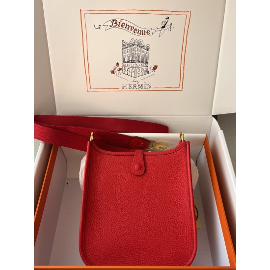 Hermes Bags Top Quality Evelyne 17cm
