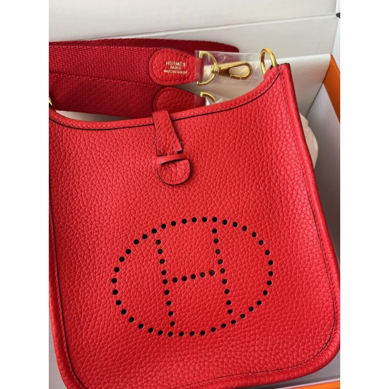 Hermes Bags Top Quality Evelyne 17cm
