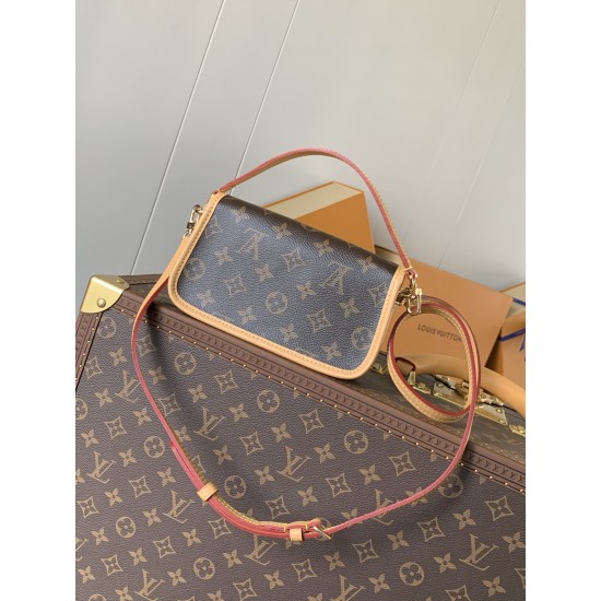 LV Bags Top Quality NANO DIANE
19*10.5*6