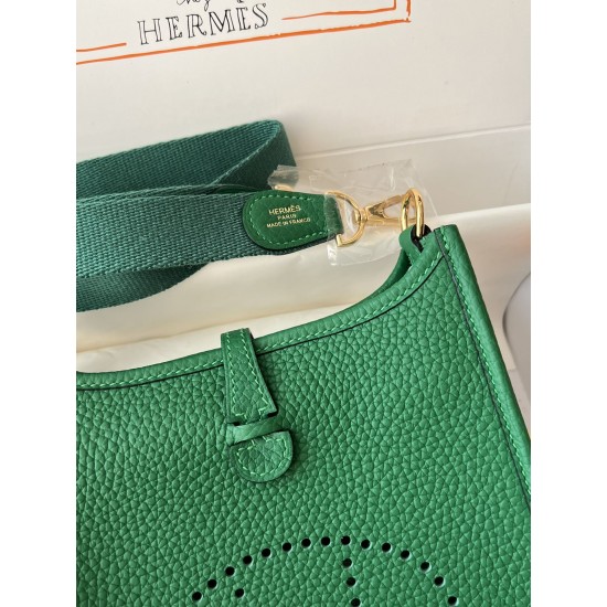 Hermes Bags Top Quality Evelyne 17cm
