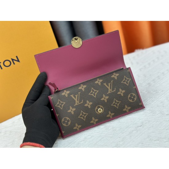 LV Bags High Quality Flip Wallet
