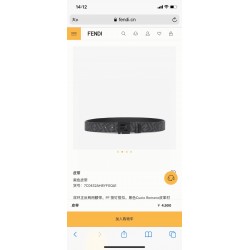 Fendi Belts
 Top Quality