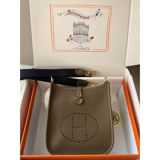 Hermes Bags Top Quality Evelyne 17cm
