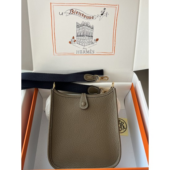 Hermes Bags Top Quality Evelyne 17cm
