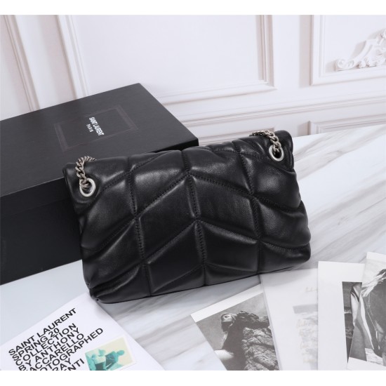 YSL Bags Top Quality Loulou Puffer
29x17x11cm