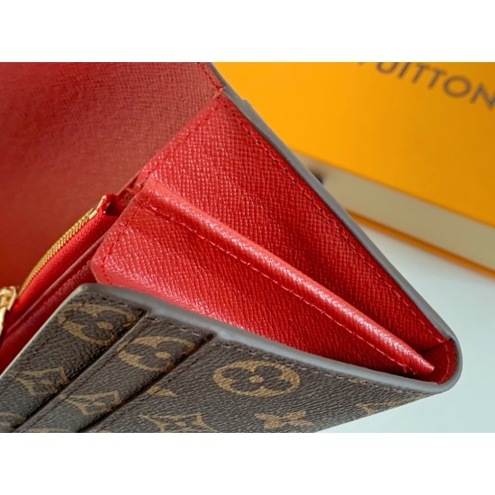 LV Bags High Quality Flip Wallet
