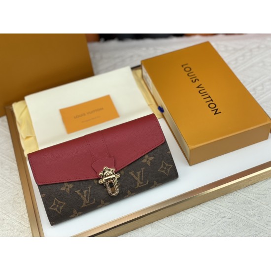 LV Bags High Quality Flip Wallet
