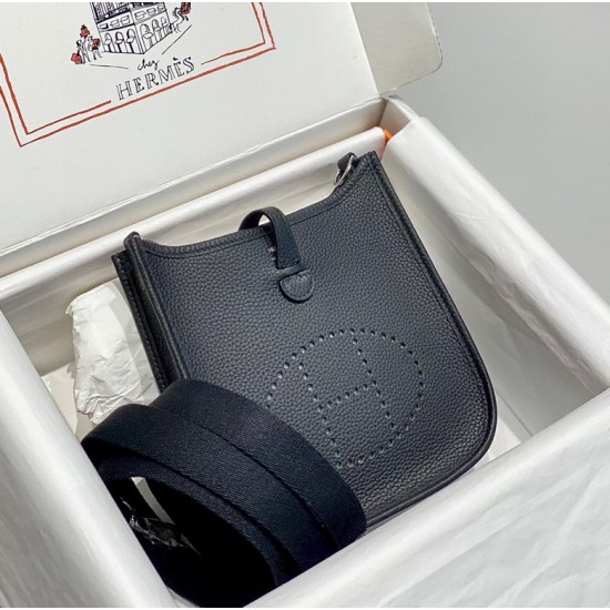 Hermes Bags Top Quality Evelyne 17cm
