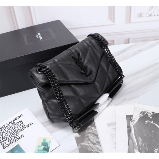 YSL Bags Top Quality Loulou Puffer
29x17x11cm