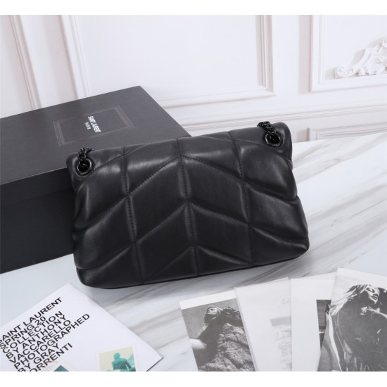 YSL Bags Top Quality Loulou Puffer
29x17x11cm