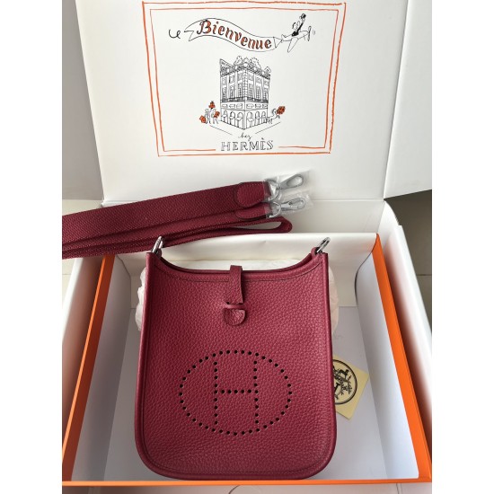 Hermes Bags Top Quality Evelyne 17cm
