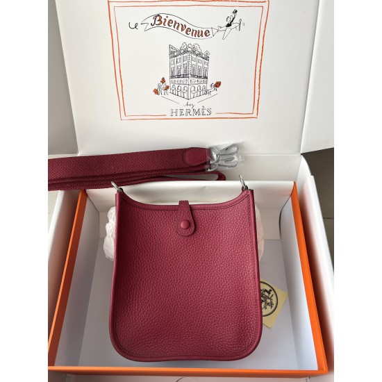 Hermes Bags Top Quality Evelyne 17cm
