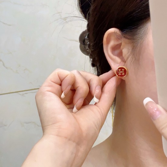 Hermes Jewelry Earrings