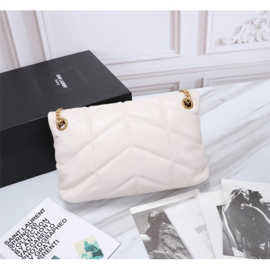 YSL Bags Top Quality Loulou Puffer
29x17x11cm