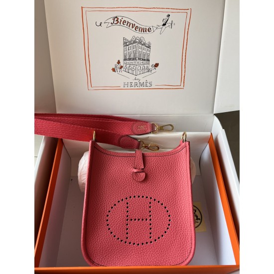 Hermes Bags Top Quality Evelyne 17cm
